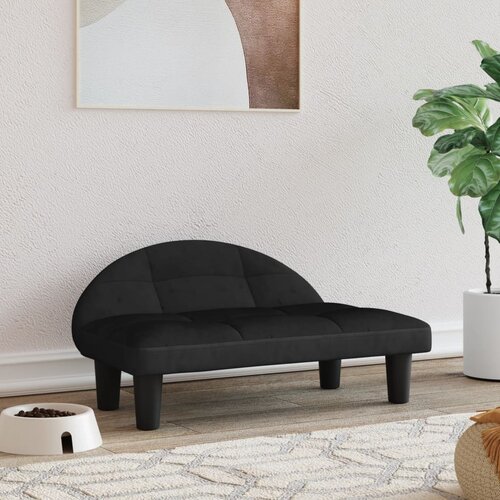 vidaXL Krevet za pse crni 70x52x30 cm baršunasti Cijene