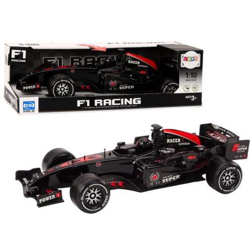  Trkaći sportski automobil F1 Driven 1:10 Crni zvukovi Slike