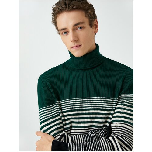 Koton Sweater - Green - Slim Slike