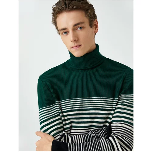 Koton Sweater - Green - Slim