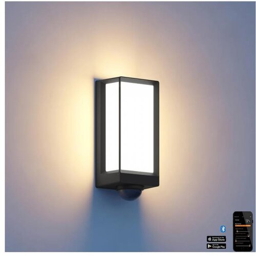 Steinel LED zunanja stenska svetilka L 42 SC ANT (12,6 W, 10,5 x 13,1 x 30,6 cm, Antracit, IP54) Cene