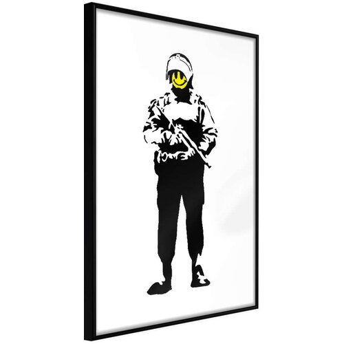  Poster - Banksy: Smiling Copper 40x60 Slike