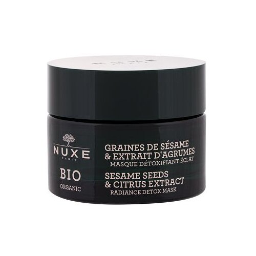 Nuxe Bio Organic Sesame Seeds &amp;amp; Citrus Extract Radiance Detox Mask maska za posvjetljivanje i detoksikaciju kože 50 ml Slike