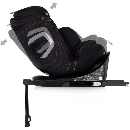 Chipolino clima air autosedi&amp;scaron;te i-size 40-150 cm isofix 360 Slike