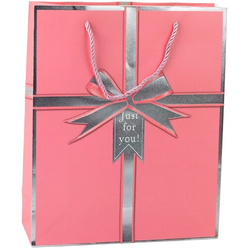 Just For You Bow Gift Bag 32 x 26 x 12 cm Slike