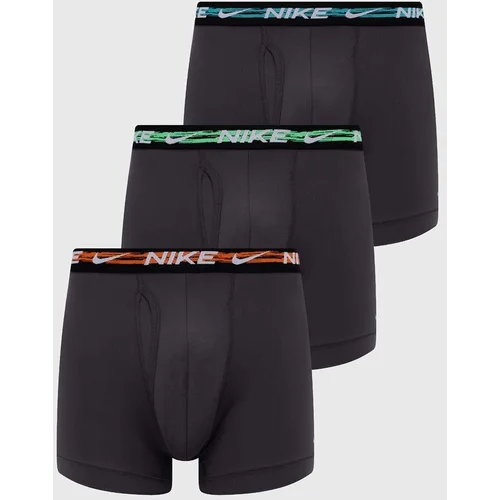 Nike Boksarice 3-pack moški, črna barva