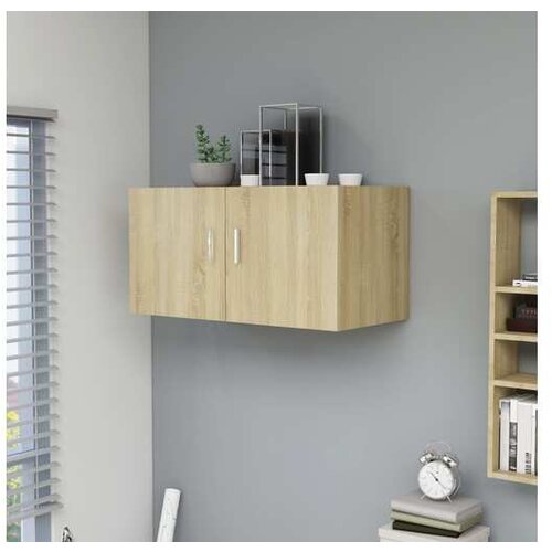  Stenska omarica sonoma hrast 80x39x40 cm iverna plo&scaron;ča Cene