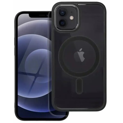  Colour Edge Mag Cover maska kompatibilna s MagSafe za IPHONE 12 / 12 PRO crna Cene