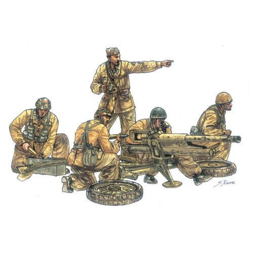 Italeri maketa Top 47/32 Mod. 39 z ekipo - 1:35 Slike