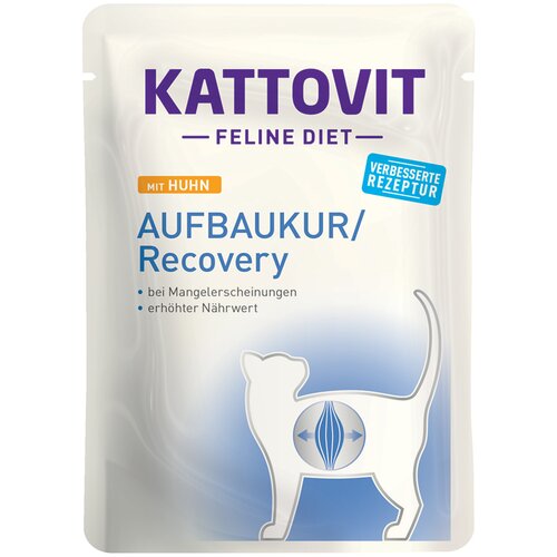 Kattovit Aufbaukur (okrevanje) vrečke 24 x 85 g - Piščanec Cene