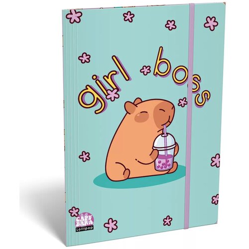 ICO Lizzysuli Lollipop Capybara mapa s uzorkom kapibare A/5 Cijene