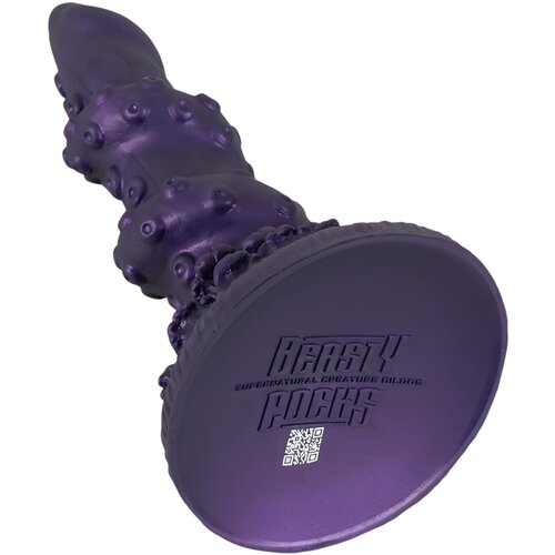 Beasty Cocks Dildo Octopus, 20.2cm, Ljubičasti Slike