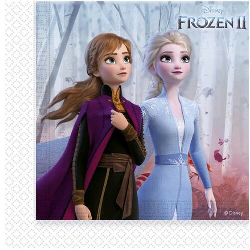 Frozen 2- salveta dvoslojna 33 x 33 cm 1/20 Slike
