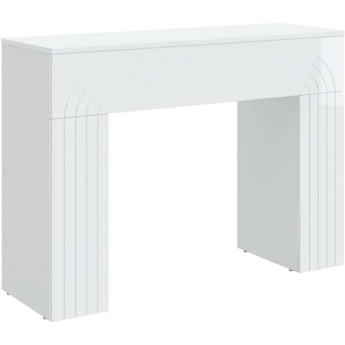  Stolić za kavu Bijela visokog sjaja 102 x 35 x 75 cm Cene