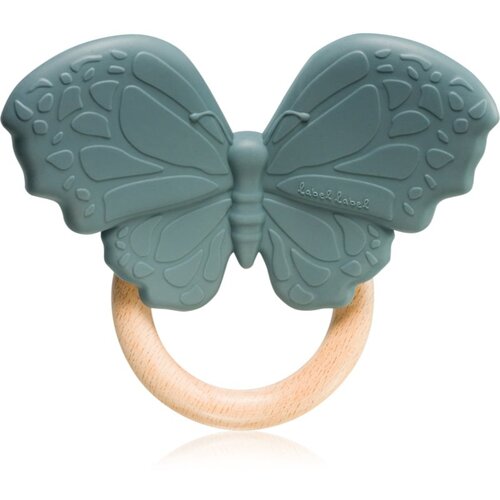 Label Label Teether Butterfly grickalica za bebe Grey 1 kom Slike