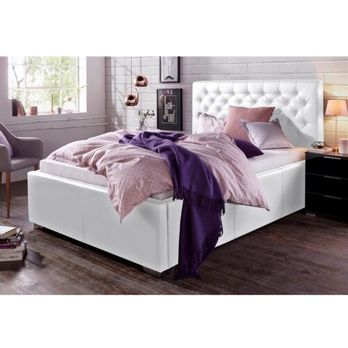  Krevet SANDRA 180x200 (bijeli) Slike