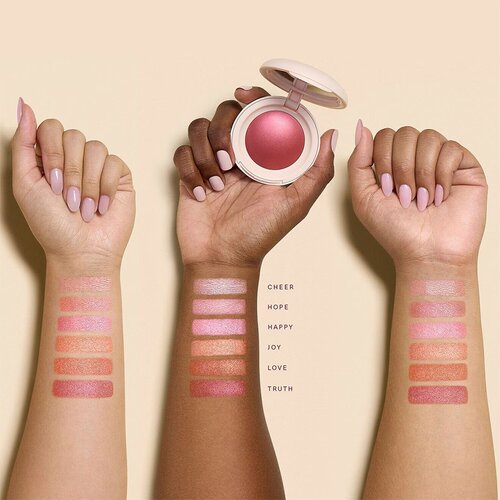 Rare Beauty Soft Pinch Luminous Powder Blush dolgoobstojno rdečilo odtenek Love 2.8 g Slike