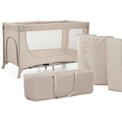 Kinderkraft Putni krevetić 2u1 Joy 2, Beige Slike