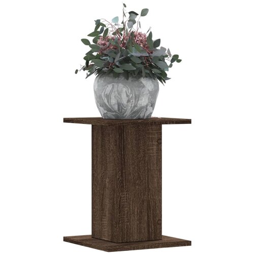vidaXL Stalci za biljke 2 kom boja smeđeg hrasta 30x30x40 cm drveni Cijene