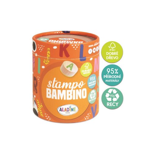 Aladine Stampo BAMBINO - Abeceda Cene