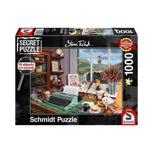 Schmidt Spiele Secret puzzle - Am Schreibtisch, 1000 delov Cene