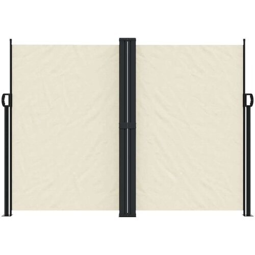 vidaXL Uvlačiva bočna tenda krem boje 180 x 600 cm Cijene