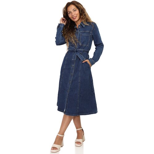 La Modeuse Dolge obleke 68565_P159895 Modra Slike