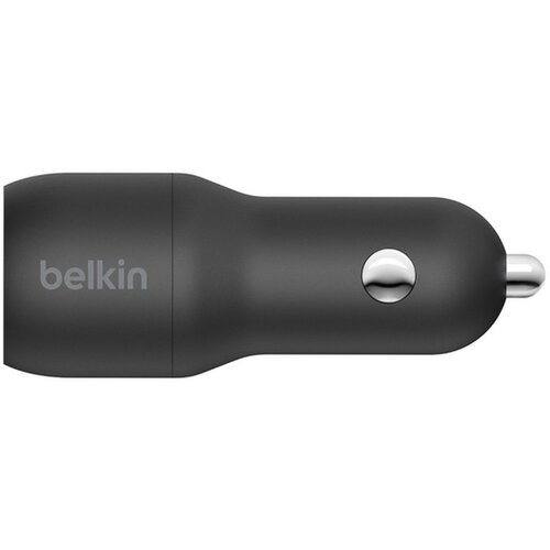 Belkin Boost Charge Dual USB-A Car Charger 24W (CCD001bt1MBK) Slike
