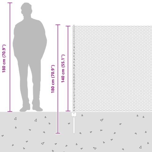vidaXL Stupovi za Ogradu 10 kom U-Kanal Sivi 140 cm Čelik Cijene