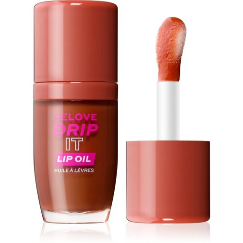 Revolution Relove Drip It olje za ustnice odtenek Peach 5.5 ml Slike