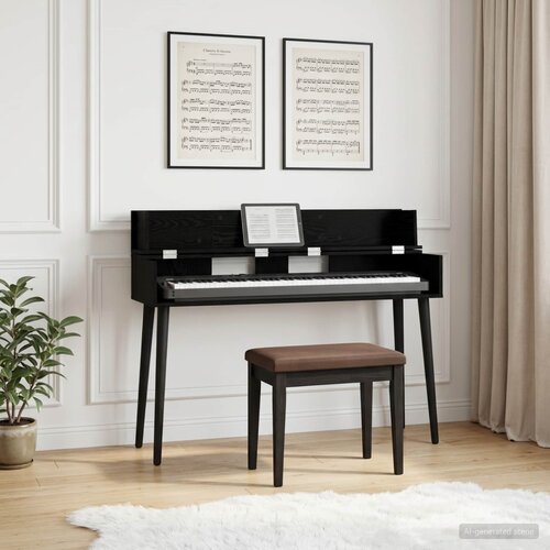 Studio radni stol Crni hrast 152 x 40 x 19,5 cm Cijene