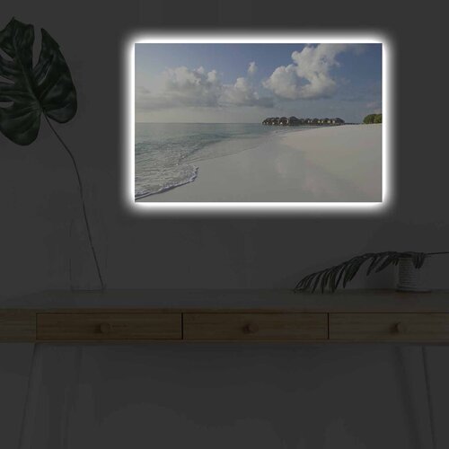 Wallity Zidna slika sa LED osvetljenjem 4570DHDACT-028, 45x70 cm Cene
