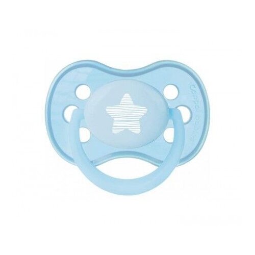 Canpol varalica symmetric silicone 6-18m(1pc) pastelove-plava 22/417 Slike