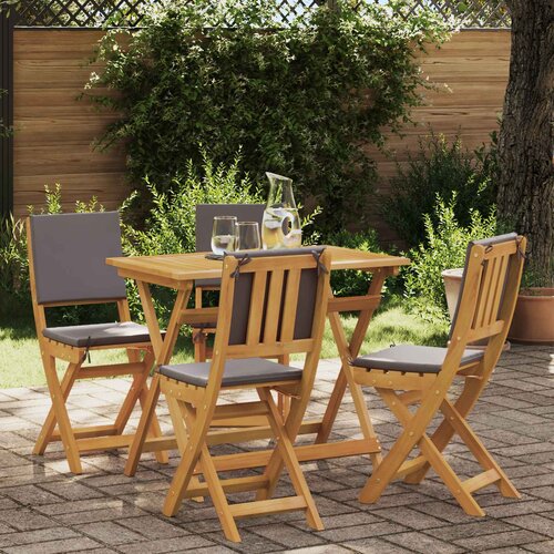  Vanjske bistro stolice 4 pcs Tamnosiva 38 x 46 x 85 cm Cijene