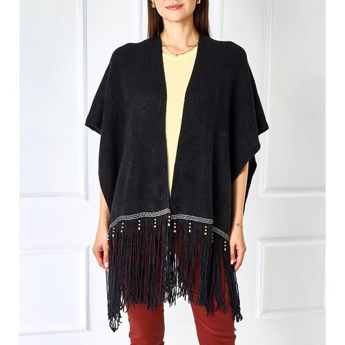 Gemre Black beaded cover-up Raylan Cene