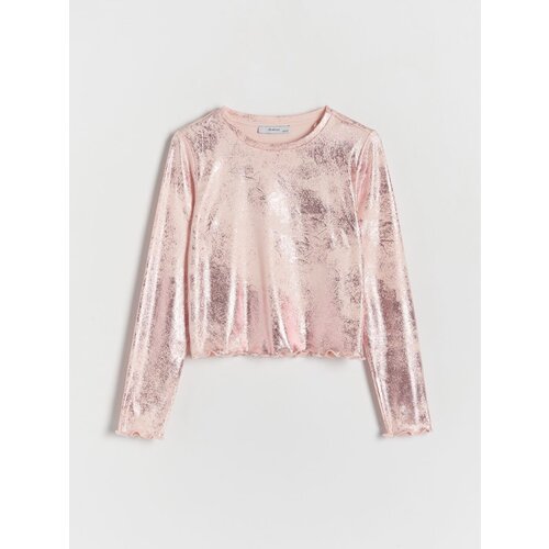 Reserved Girls` t-shirt - roza Cene