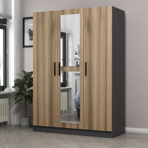 Hanah home Kale Oak - 2261 Oak Wardrobe Cene