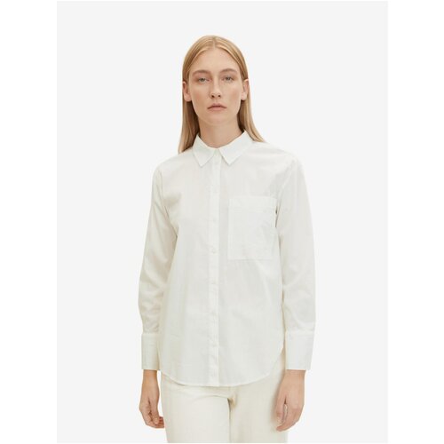 Tom Tailor Cream women's shirt - Women's Cene