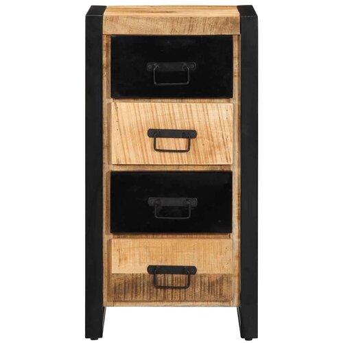 VidaXL Ormar s ladicama 40x40x90 cm Puno grubo drvo Mango Slike