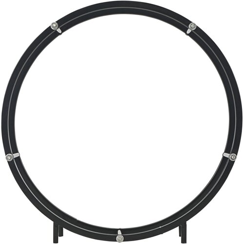 VidaXL stalak za drva za ogrjev crni 70 x 20 x 70 cm čelični Slike