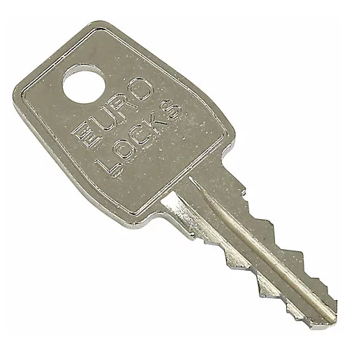  Nadomestni ključ, številka za zaklepanje Eurolock 2200, srebrn