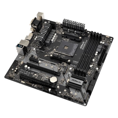 AsRock MB B450M PRO4 R2.0 AMD B450;AM4;4xDDR4 m.2,VGA,DVI,HDMI,micro ATX Cijene