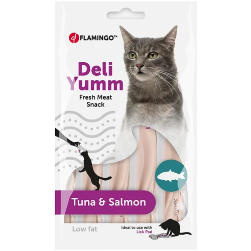 Flamingo Deli Yumm pasta - S tunom i lososom (5 x 14 g)