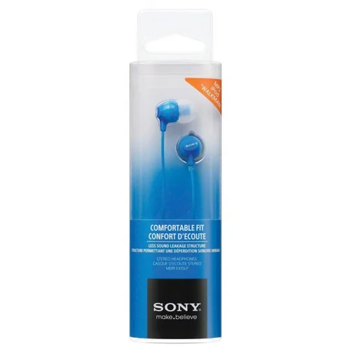 Sony slušalice EX15 plaveIn-Ear BlueSmartphone...