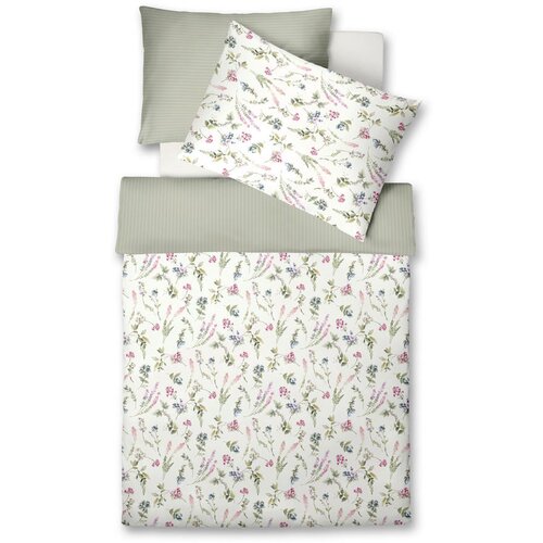 Fleuresse posteljnina luxury 140/200 cm žamet bela, sivoroza, svetlo roza, olivno zelena Cene