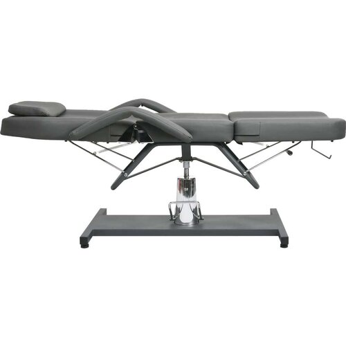  Masažna miza siva 180x62x(87-112) cm Slike