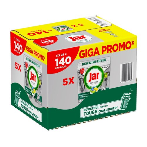 Jar tablete za perilicu posuđa Platinum Plus All-In-One 5x28 Gigabox Cijene