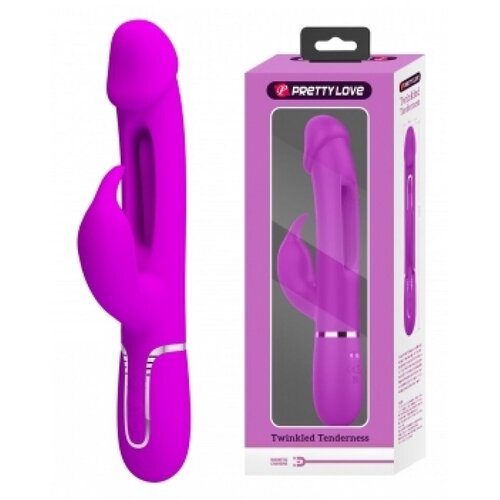 Vibrator Pretty Love Kampas, 23.2cm, Ružičasti Slike