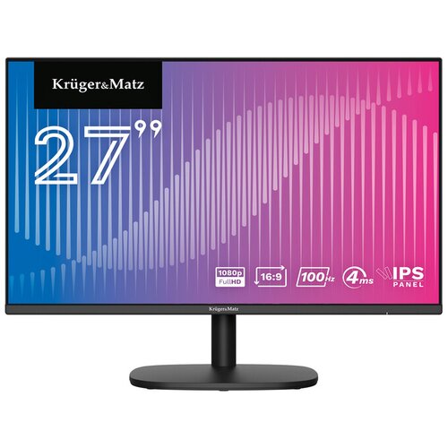 Kruger matz Kruger&amp;amp; Matz KM0199-M27 LED display 68,6 cm (27&amp;quot;) 1920 x 1200 px Czarny Slike