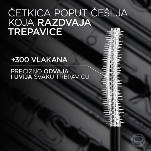 L&amp;acute;Or&amp;eacute;al Paris Telescopic Extensionist maskara za produženje trepavica za volumen i uvijanje trepavica 9.9 ml Slike